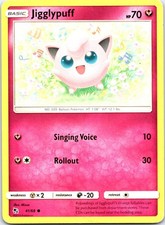 Jigglypuff 41/68 Common Hidden Fates Pokemon Near Mint