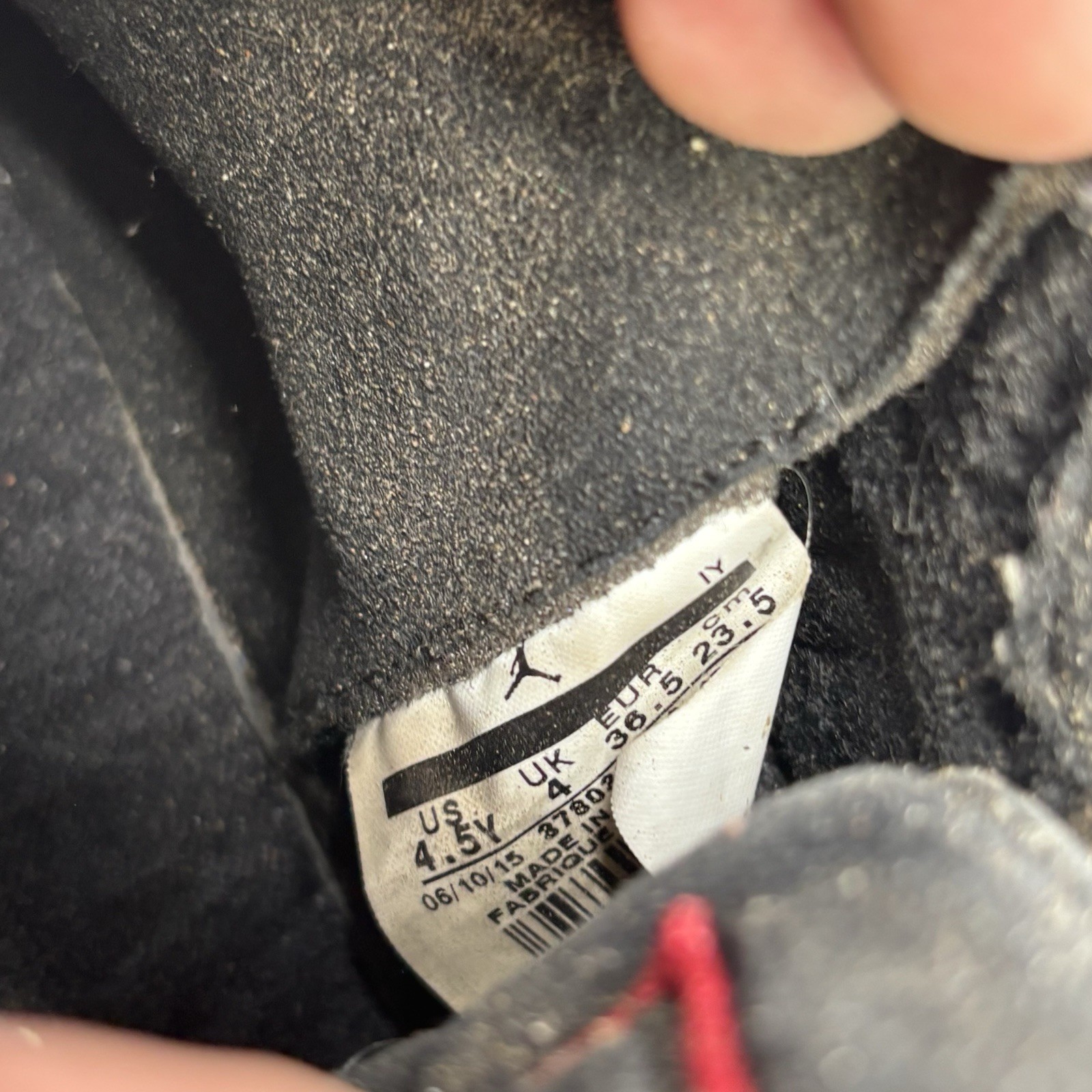 Air Jordan 11 Retro Kids Size 4.5 Y Womens 6 72-10 Nike Black White 378038-002 thumbnail 12