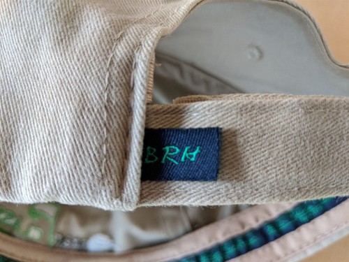 AT&T Golf Classic Celebrating 40 Years Khaki Tan Adjustable Baseball Hat Cap BRH - Picture 8 of 9