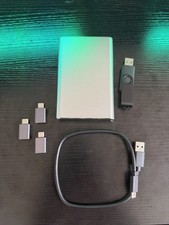 External Hard Drive 120 Gb (usb 3.1) | 8 Gb USB Stick with USB to USB-c
