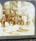 NO RESERVE 1906 Assassination Attempt King of Spain ORIGINAL Stereoview Photo