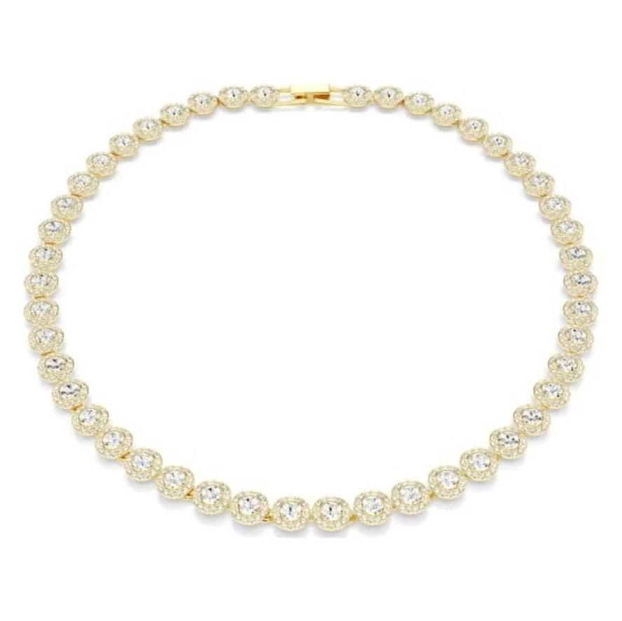 SWAROVSKI Round Cut Una Angelic Tennis Necklace 5720505, 14 7/8 - 16 1/8 inch - Image 3 of 4