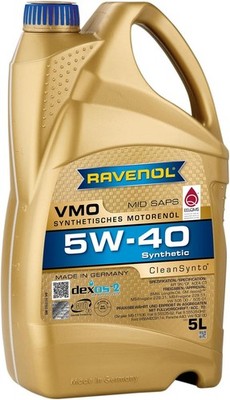 5 L RAVENOL Motoröl VMO Racing Ultra Performance SAE 5W-40 für BMW Longlife-04