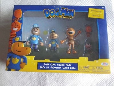 2025 JAKKS Pacific Dog Man Figure Set NIP (#2)