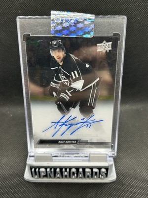 2024 UD Clear Cut Anze Kopitar On Card Auto Kings #CC-AK