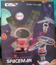 GSX Induction Aircraft Spaceman Toy,ages 3+ Pink