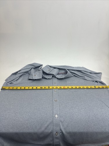 Tommy Bahama The San Lucio Stretch Men’s Blue Pattern Long Sleeve Shirt-Size XXL - Picture 7 of 8