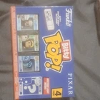 Funko Bitty Pop! Pixar 4-Pack Carl Russell Sadness Remy Mystery Pop Inside