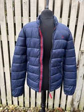 Jack Wills Kershaw LightWeight Puffer jacket Navy  Xs/Small 34” 3 x pockets £99
