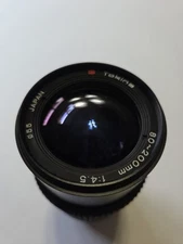 Tokina 80-200mm 1:4.5 Camera Lens And Kitstar Coated UV 55mm Lens