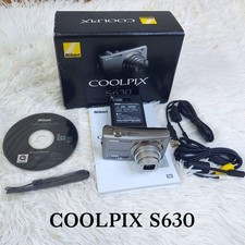 Nikon COOLPIX S630 Compact Digital Camera Used with Minor Wear and Tear