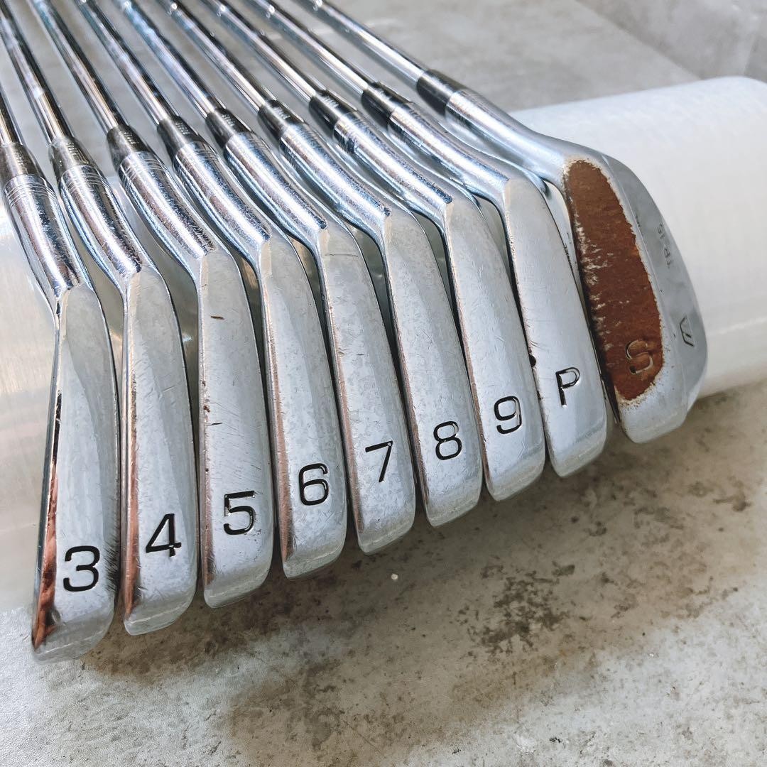 Rare Mizuno Pro Iron Set Tp-15 Muscle Back Dg S200 Mb