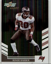 2007 Score Select Ronde Barber #101 Tampa Bay Buccaneers