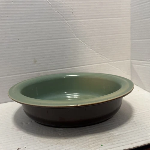 Vintage Red Wing Pottery Provincial Oomph 9.5” casserole Green/Brown