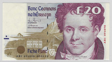 Irland / Ireland 20 POUNDS 1993 UNC.