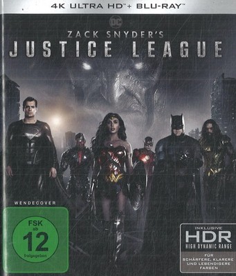 Zack Snyder's Justice League [4 DVDs] (2021, 4K Ultra HD + Blu-ray)