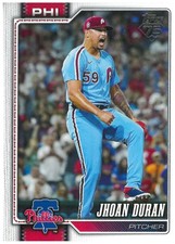 2026 Topps Series 1 Baseball - Jhoan Duran #83 - Philadelphia Phillies