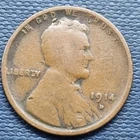 1914 D Lincoln Wheat Cent 1c Circulated #101564