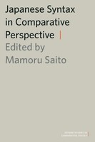 Japanese Syntax In Comparative Perspective Mamoru Saito Taschenbuch Englisch
