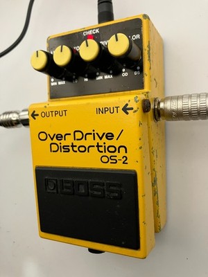 BOSS OS-2 OverDrive/Distortion Guitar Effect Pedal from JAPAN JP Working OS2