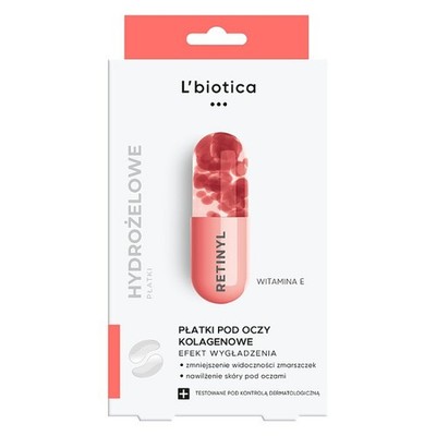 Collagen eye patches, 3 x 2 pcs.