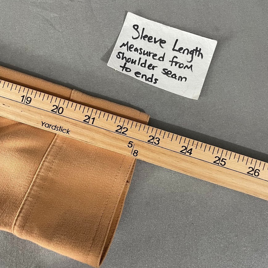 Basic Editions Plus Size 1X Camel Microsuede Butt… - image 11