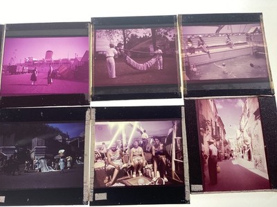 Magisches Laternendia - FOTOS AUS ALLER WELT AUF SS ORKADEN um 1950