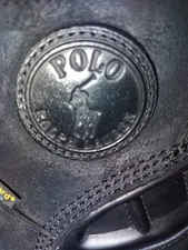 Polo Ralph Lauren Leather Duck Boots Black 11721 F21 Men's Sz 11.5 +🆓 POLOSOCKS
