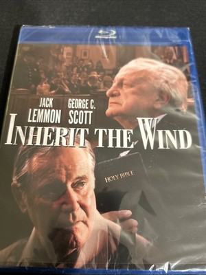 Inherit the Wind (Blu-ray, 1999) Jack Lemmon, George C. Scott, Brand New
