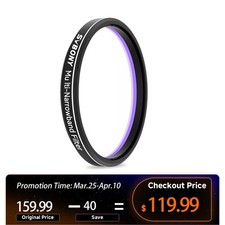 SVBONY SV240 2" Multi-Narrowband Galaxy Filter  Blocks Bortle 8 Light Pollution