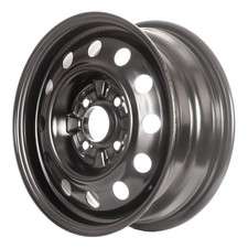 70696 Refinished Hyundai Sonata 2002-2005 15 inch Black Steel Wheel Rim