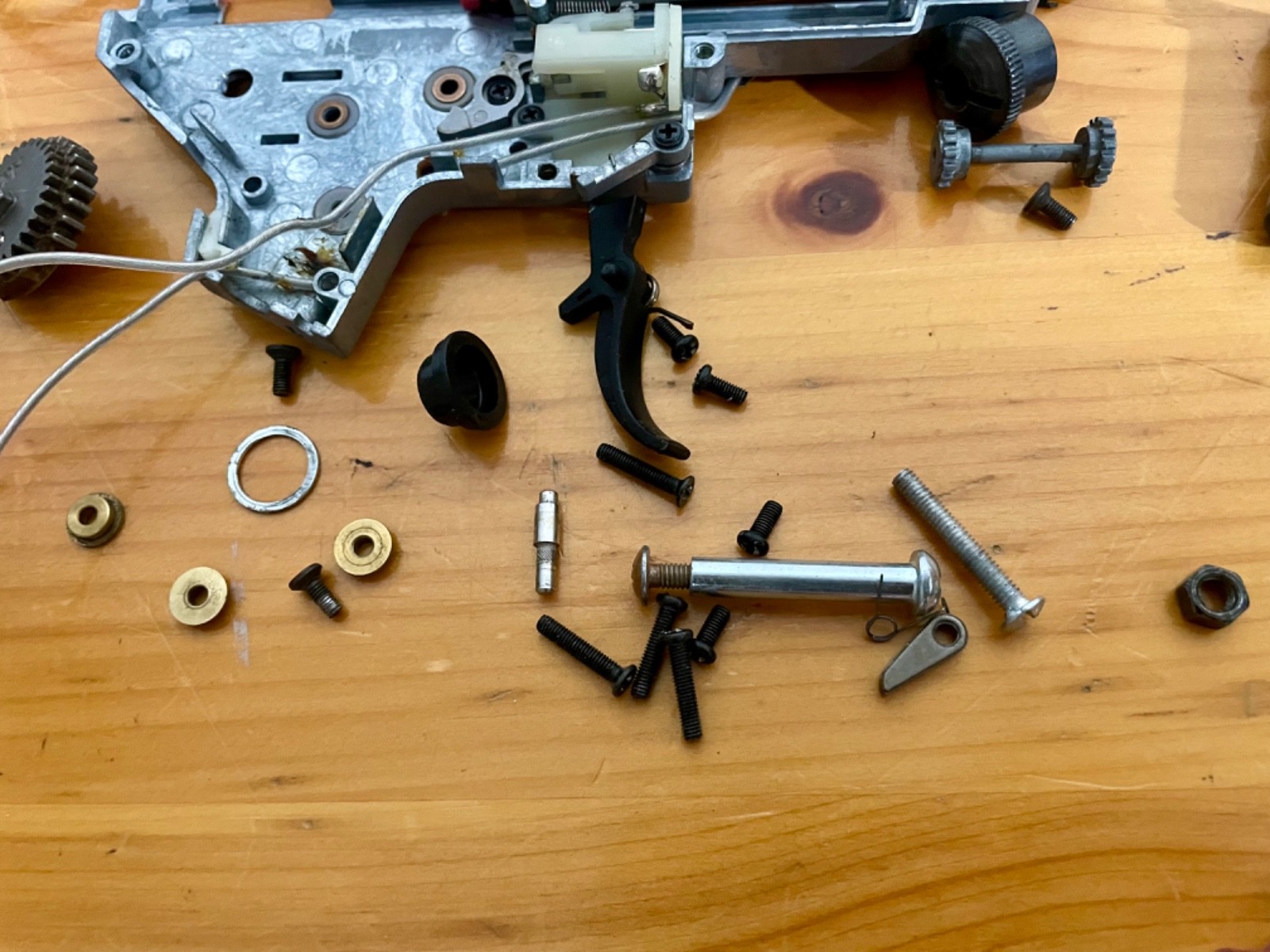 Airsoft Aeg V3/V6 Gearbox Internals/Parts Lot Tech Special AK ACR and Echo 1 P90
