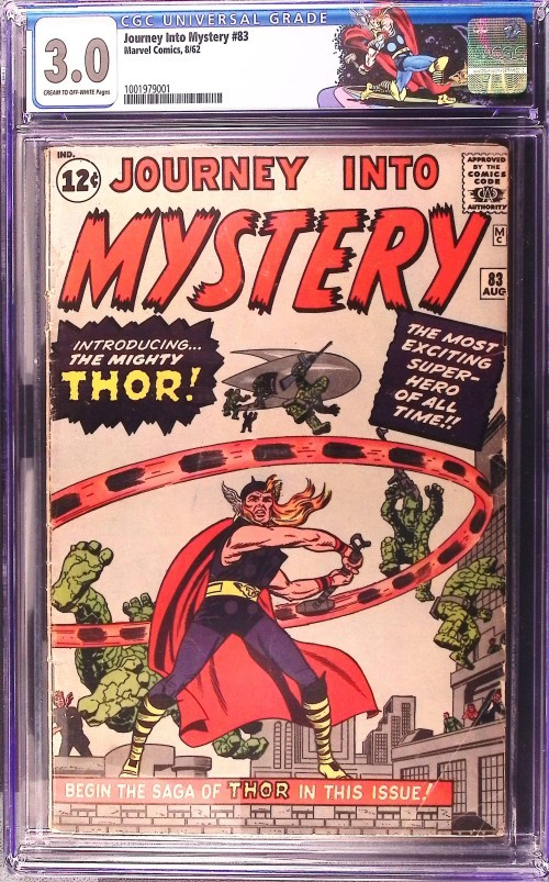 Journey Into Mystery #83 (1952) CGC 3.0 *1st Appearance THOR!*