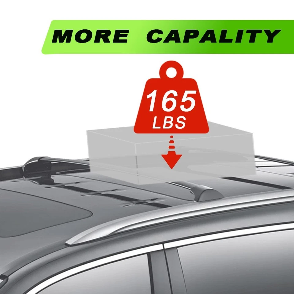 Barra transversal portaequipajes estilo OE Acura MDX 14-21 Foto 4 de 4