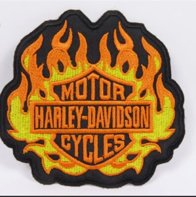 patch café racer moto de course 8cm ecusson thermocollant