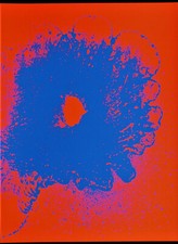 Otto Piene  " JULY " Serigraphie - Siebdruck 1977
