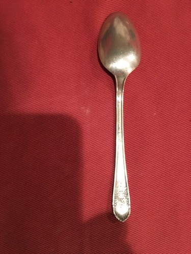 Wm Rogers Mfg Co Extra Plate Silverplate SILVER MIST/MARIGOLD Teaspoon - Picture 5 of 7