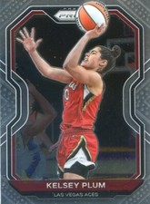 2021 Panini Prizm WNBA KELSEY PLUM #60 BASE CARD ACES