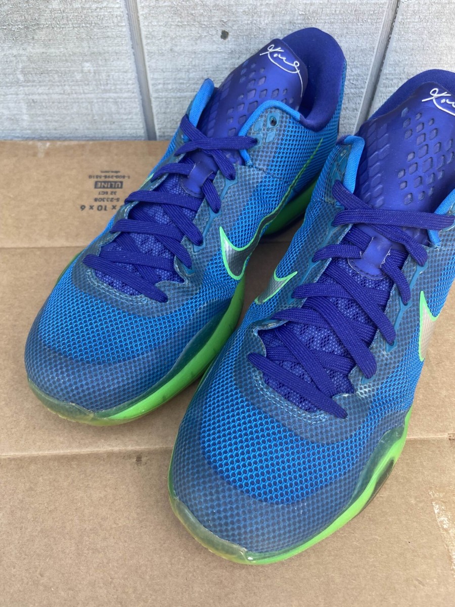 Nike Kobe 10 Emerald City Blue Green Kobe Bryant Men's Size US 13