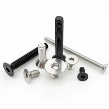 M2 M2.5 M3 M4 M5 M6 M8 Hex Allen Hexagon Socket Flat Countersunk Head Screw Bolt
