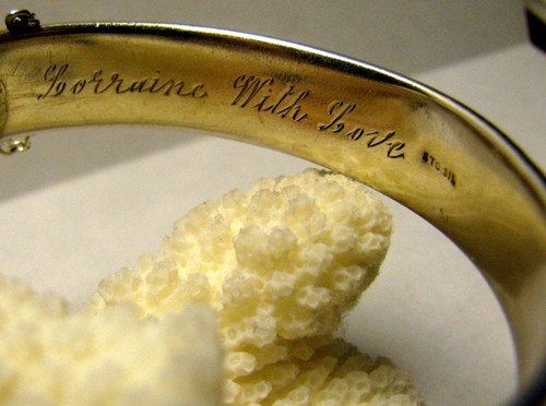 ANTIQUE1911 AUSTRALIA STERLING 925 ENGRAVED,HINGED, EDWARDIAN BANGLE BRACELET - Bild 8 von 11