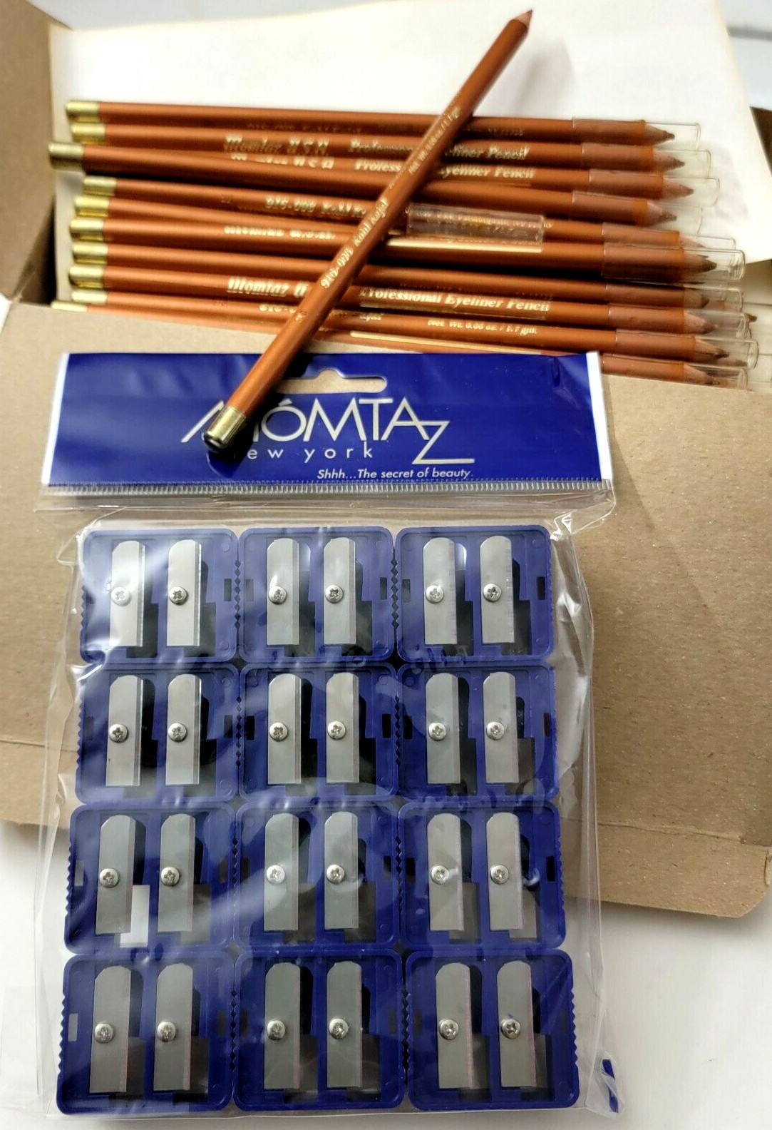 S Momtaz Professional Eyes Eyeliner Kohl Kajal 916 + 12 Free