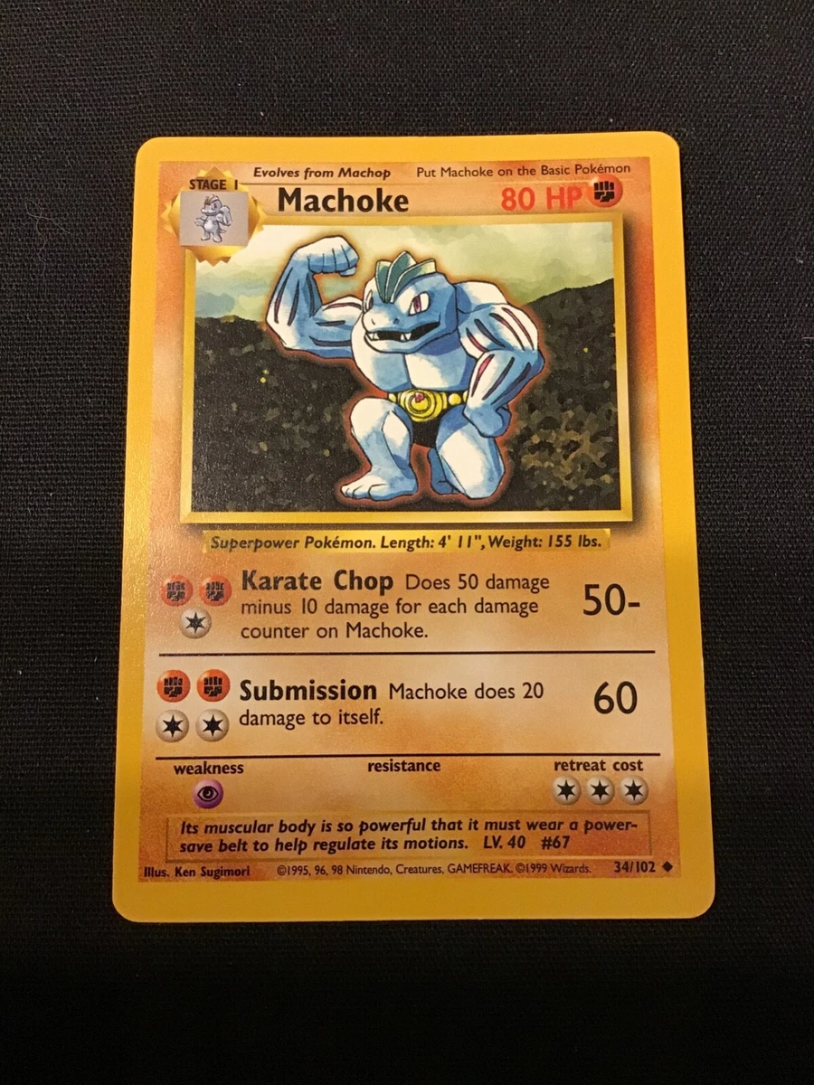 Machoke Pokémon TCG Cards for sale | eBay