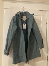New Seasalt Cornwall Coverack Waterproof Coat Petite Fit Size Uk 8