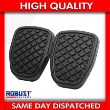 2X BRAKE OR CLUTCH PEDAL PAD RUBBERS FOR SUBARU IMPREZA JUSTY LEGACY (1985-2017)