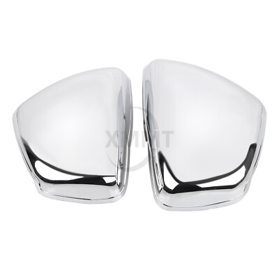 Chrome Left Right Battery Side Panel Covers For Yamaha Virago 86