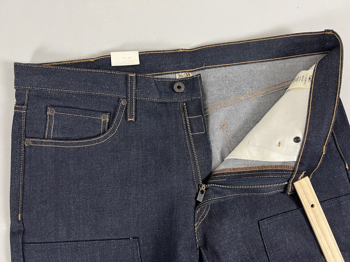 FILSON BULLBUCK DOUBLE-FRONT JEANS RAW INDIGO 36X34 NWT | eBay