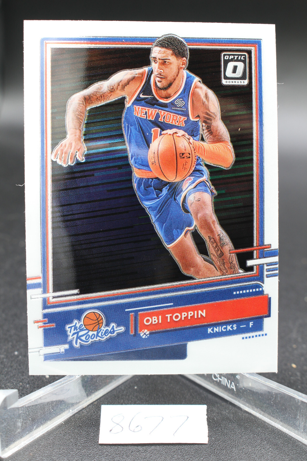 Obi Toppin Donruss Optic 2020-21 The Rookies #4