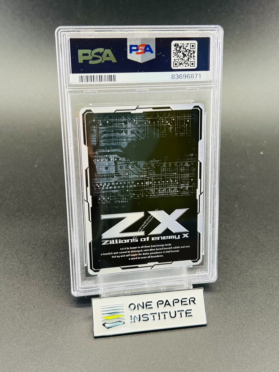モンスタータクティクス PSA10 2022 Z/X ZILLIONS/ENEMY X FRDRCS LV SNG YUTAKA G18 CD