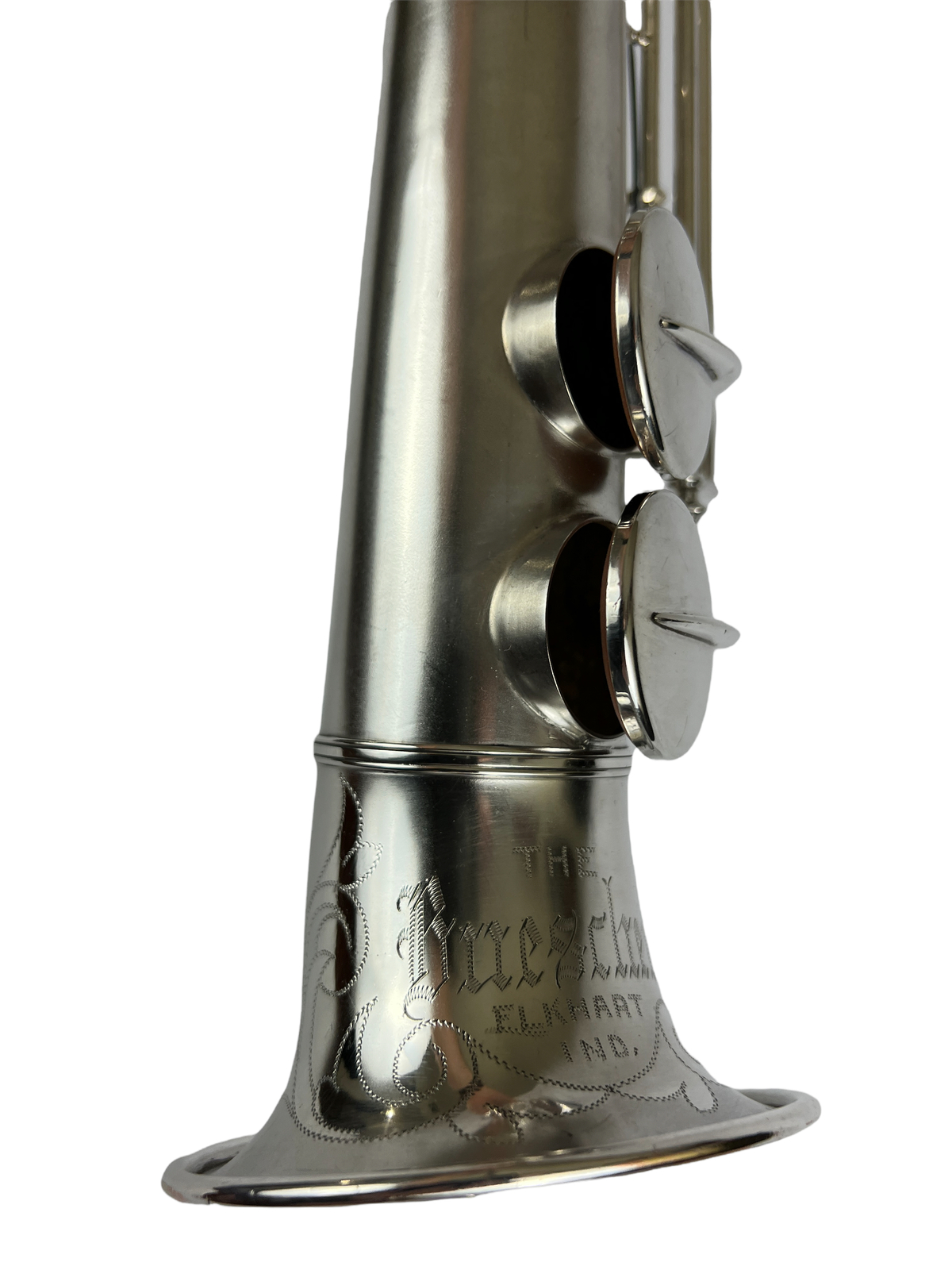 Buescher Tipped Bell Bent Neck Soprano Saxophone COLLECTORS CONDITION